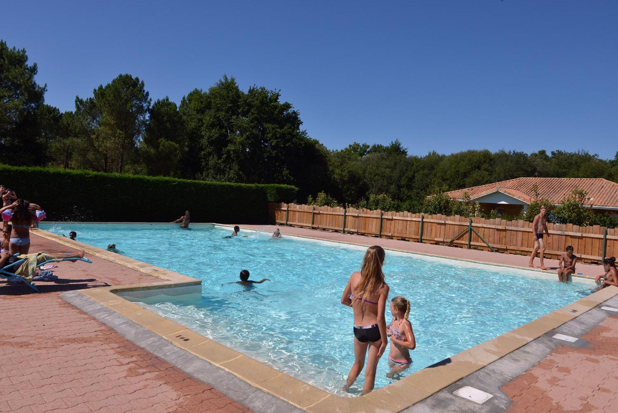 Mobilhome Cocooning Mimizan-Plage Buitenkant foto