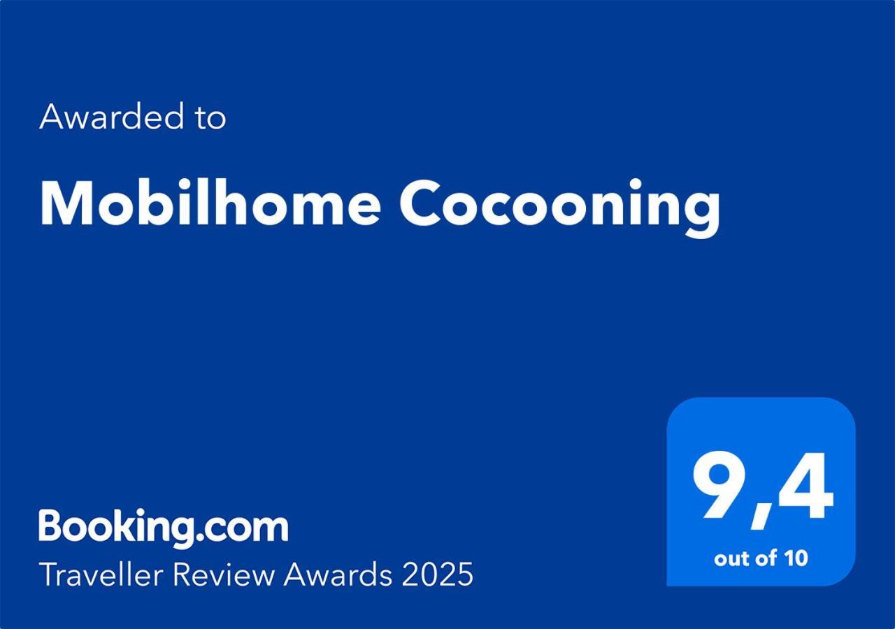 Mobilhome Cocooning Mimizan-Plage Buitenkant foto
